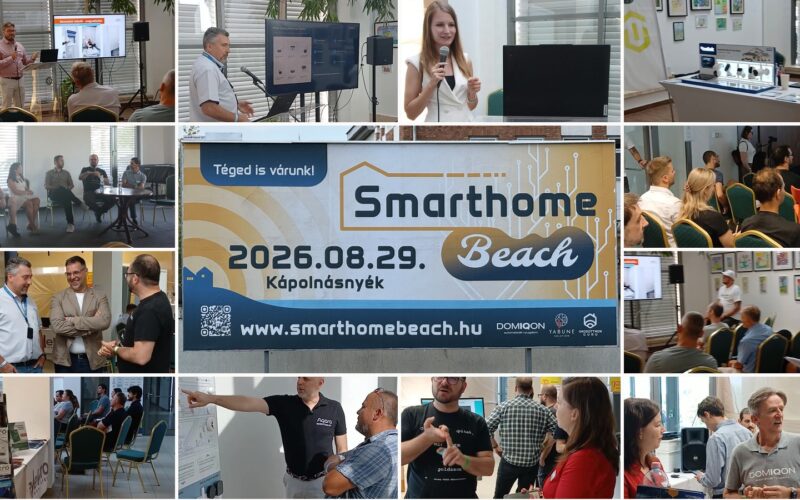 Smarthome Beach 2026: két programág, 100 Z-Wave eszköz és a láthatóvá tett fogyasztás
